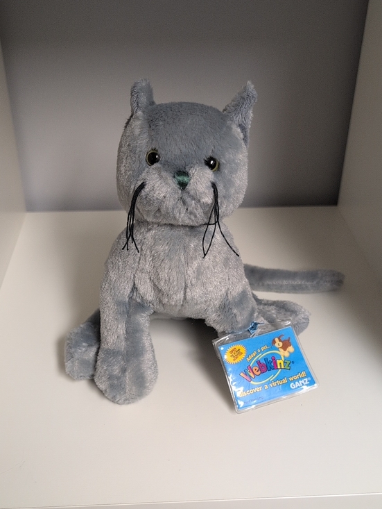 Other - ♥️NWT♥️ Webkinz Charcoal Cat Sealed Code Collectible Vintage Y2k